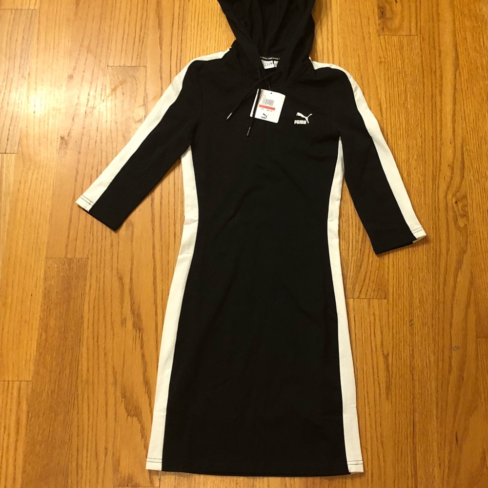 HOODED PUMA track dress